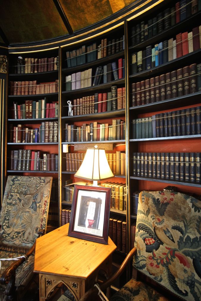 gloucester hammond castle interior circular library