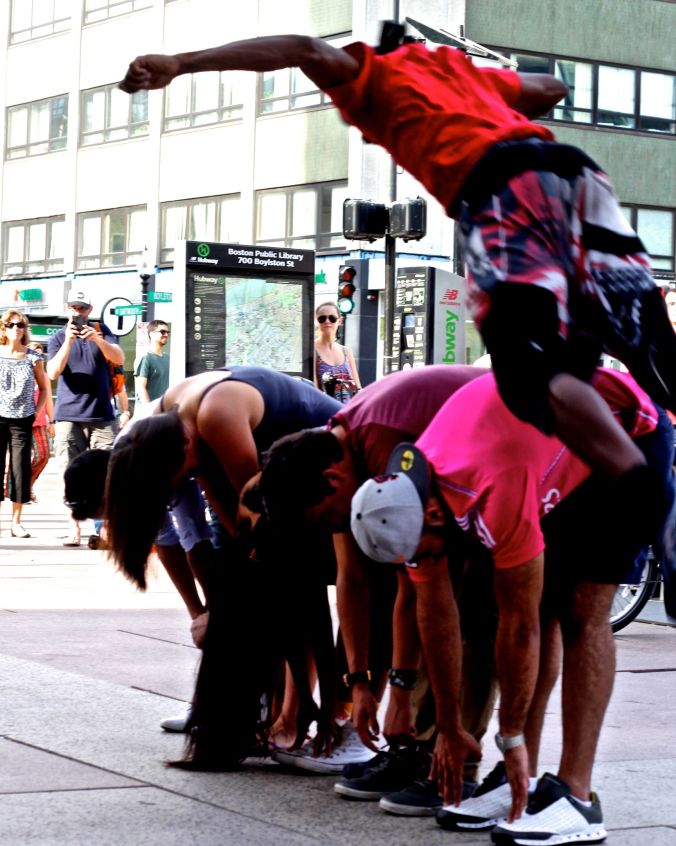 boston copley square street perfomers 6