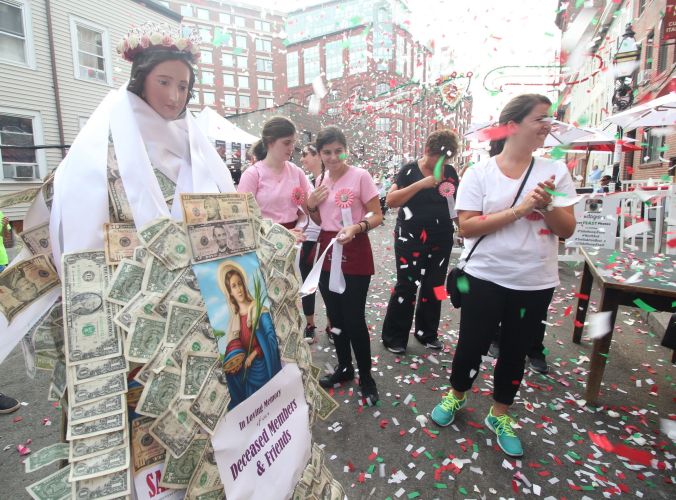 boston north end santa lucia festival august 31 11