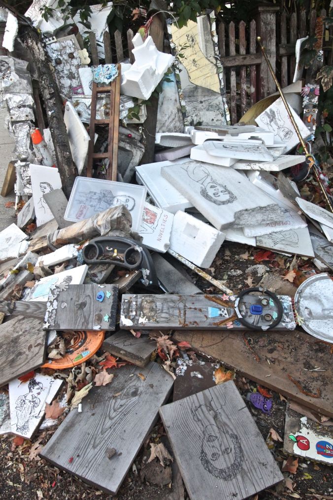 boston jamaica plain picture on fence 13