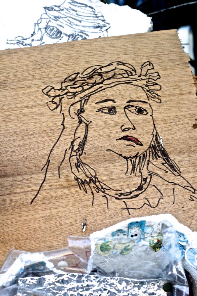 boston jamaica plain picture on fence 6