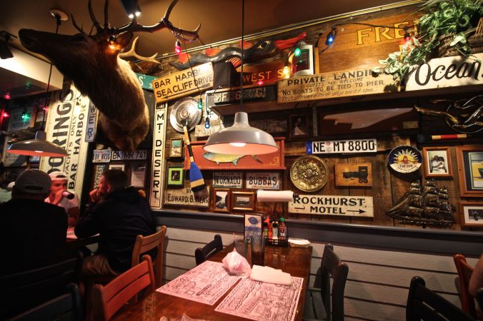 maine mount desert island bar harbor geddy's restaurant 3