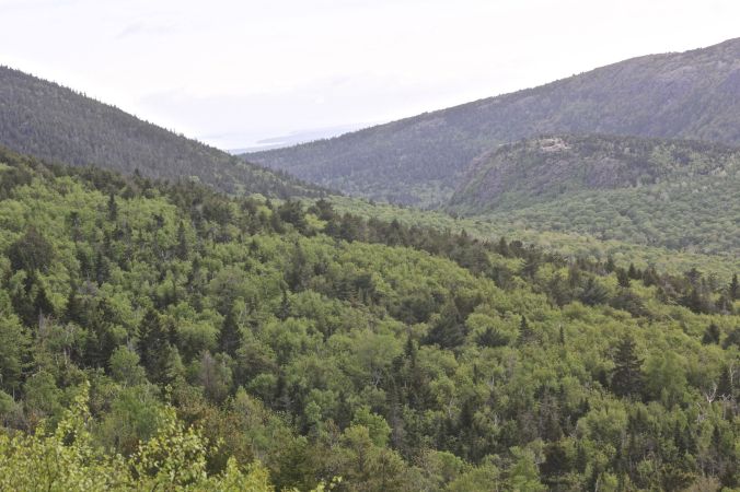 maine mount desert island cadillac mountain 1