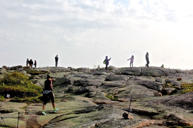 maine mount desert island cadillac mountain summit view 3