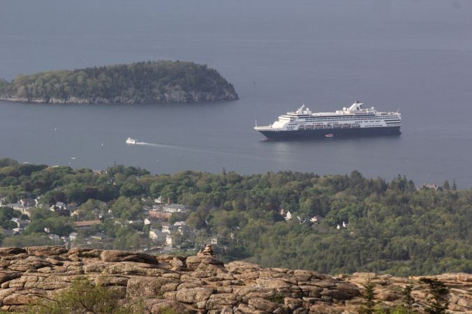 maine mount desert island cadillac mountain view ferry