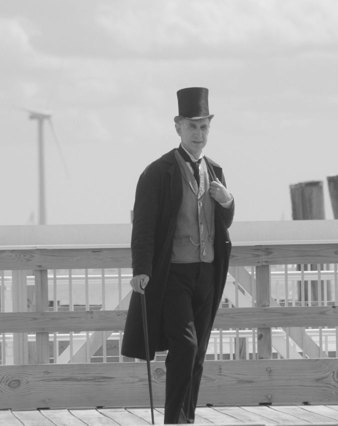 boston georges island man in suit and top hat 3