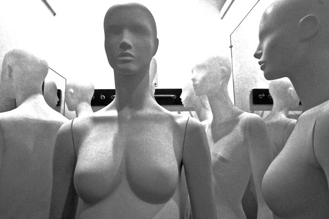boston h&amp;m store downtown crossing mannequins 5