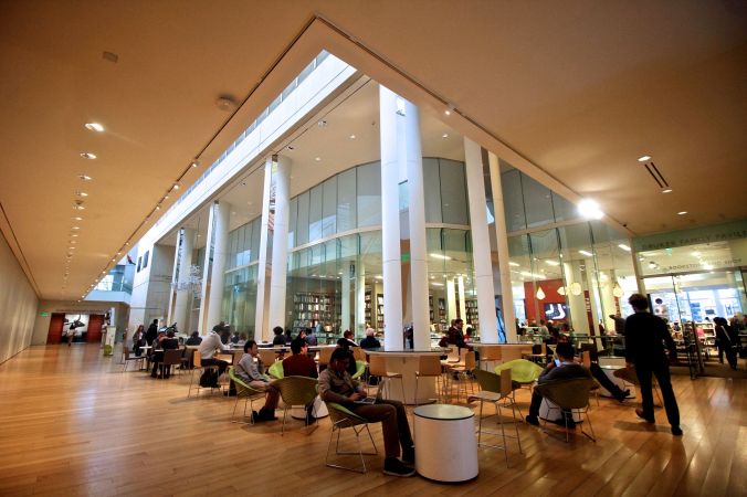 museum of fine arts modern wing wide view