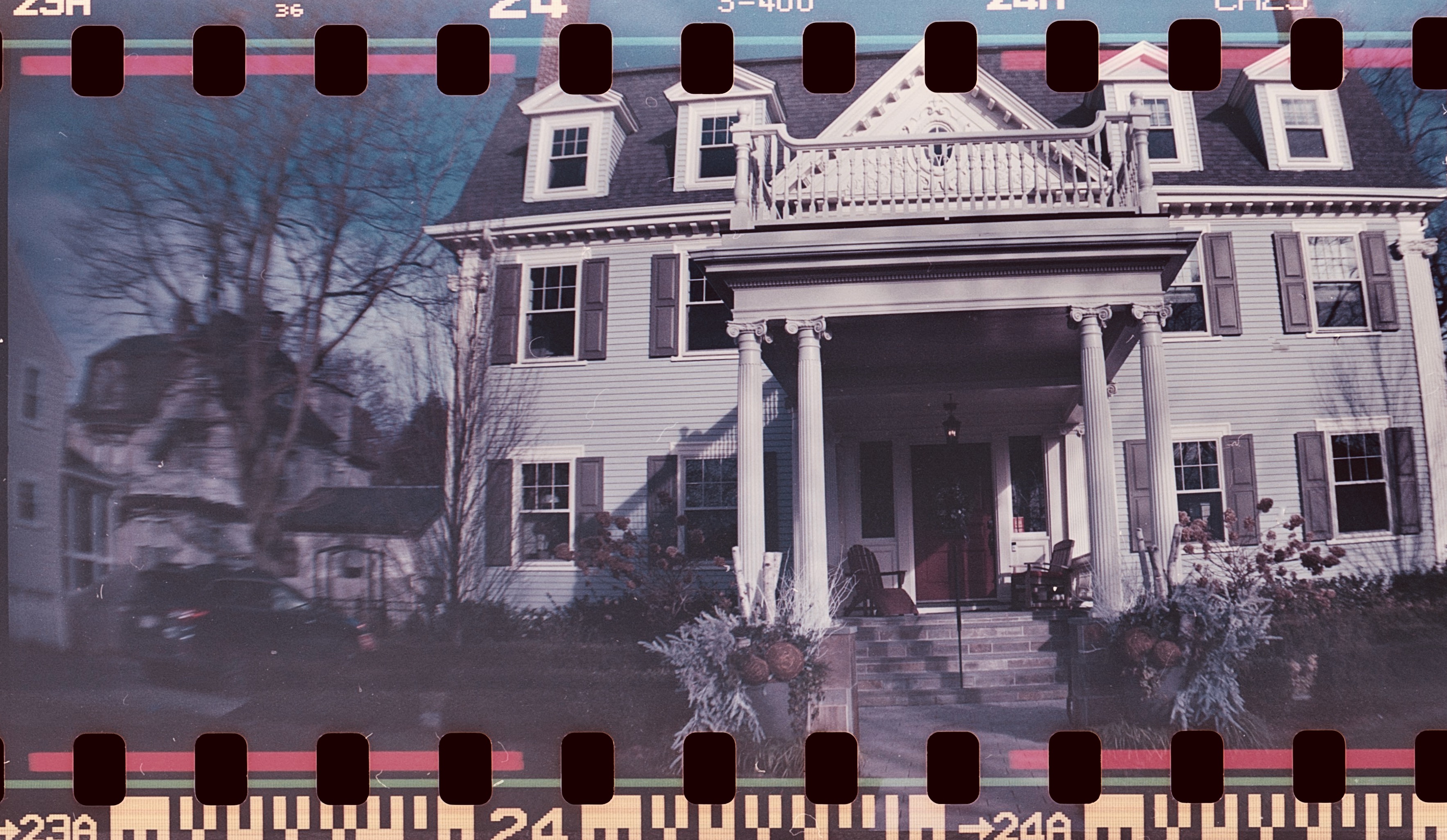massachusetts jamaica plain jamaica pond sprocket rocket white house photography fuji 400 sprocket holes 2